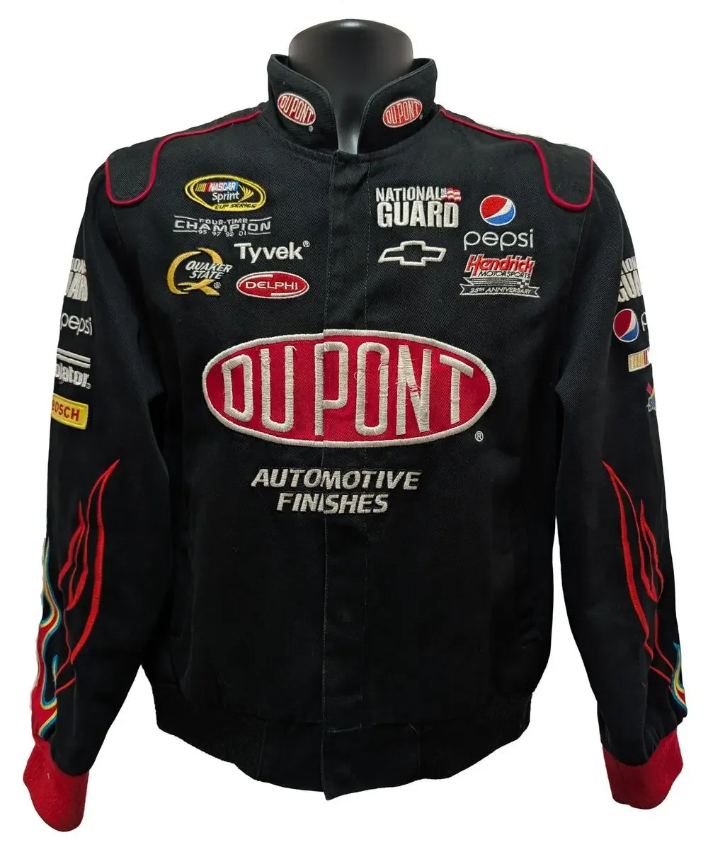 VTG Jeff Gordon Flames NASCAR Race Jacket - Champion Edition
